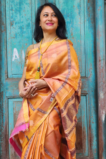 Tussar Silk Saree